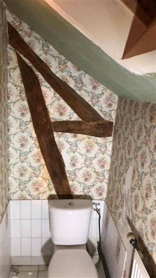 WC avant rénovation